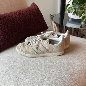 Adidas Light Tan Gazelle Sneakers
